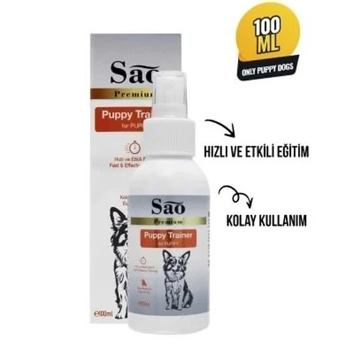 SAO Puppy Trainer Yavru Köpek Tuvalet Eğitim Spreyi 100 ML ürün görseli 1