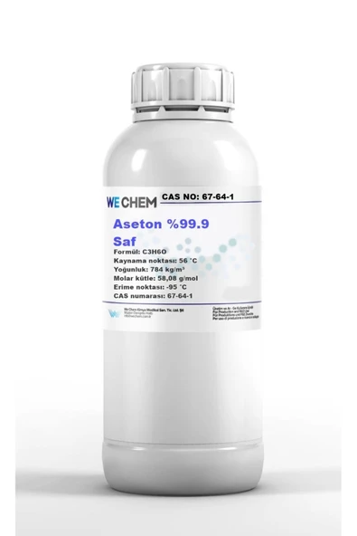ZAG KİMYA Aseton %99.9 Chem Pure - 5 Lt ürün görseli 1