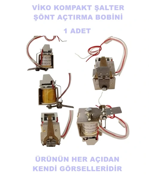 VİKO Kompak Şönt Şalter Açtırma Bobini VMF1/VMF2/VMT2/VMR2/SN2 Modellere Uyumludur ürün görseli 1