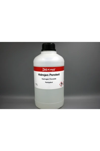 ZAG KİMYA Perhidrol %50 - H2O2 Peroksit (Teknik Kalite) - 1 Lt ürün görseli 1