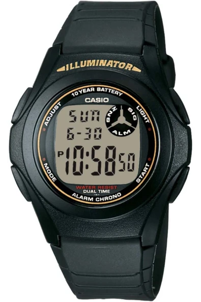 CASIO F-200W-9ADF ERKEK KOL SAATİ ürün görseli 1