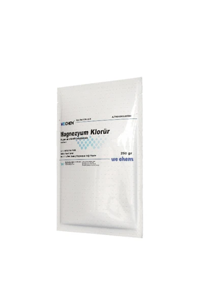 WE CHEM Magnesium Chloride Flakes Doğal Magnezyum Klorür 250 Gr ürün görseli 1