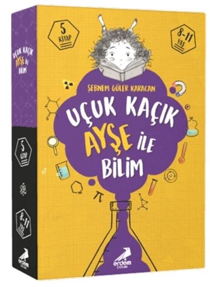 Uçuk Kaçık Ayşe ile Bilim - 5 kitap Takım ürün görseli 1