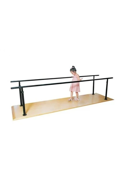 Oyun Terapi Market Ahşap Paralel Bar 210x60x70 cm ürün görseli 1