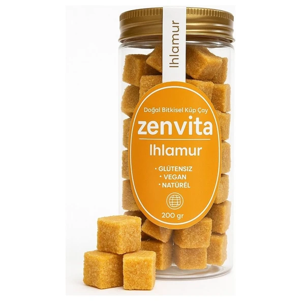 Zenvita Ihlamur Kıs Çayı Küp 200 gr ürün görseli 1