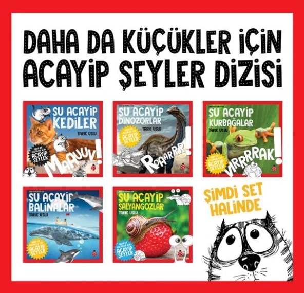 Daha Da Küçükler İcin Acayip Seyler Seti 1 (5 Kitap) ürün görseli 1
