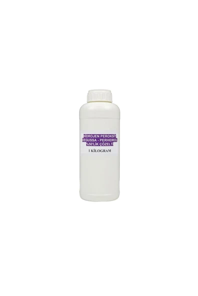 Kimyacınız Hidrojen Peroksit L Degussa L - L Perhıdrol L %50lik I Çözelti 1 Kg ürün görseli 1