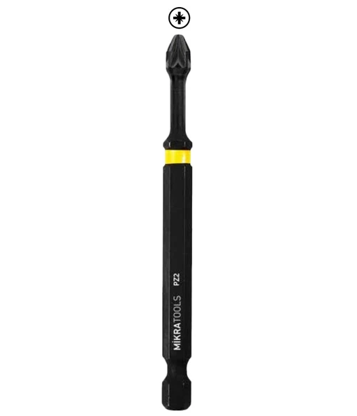 Mikratools Torsion Bits Uç-Ucu Yıldız Pz2x100mm ürün görseli 1