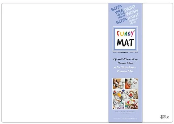 Funny Mat - Serbest Çalışma (Küçük Boy) - 33,5x48cm ürün görseli 1