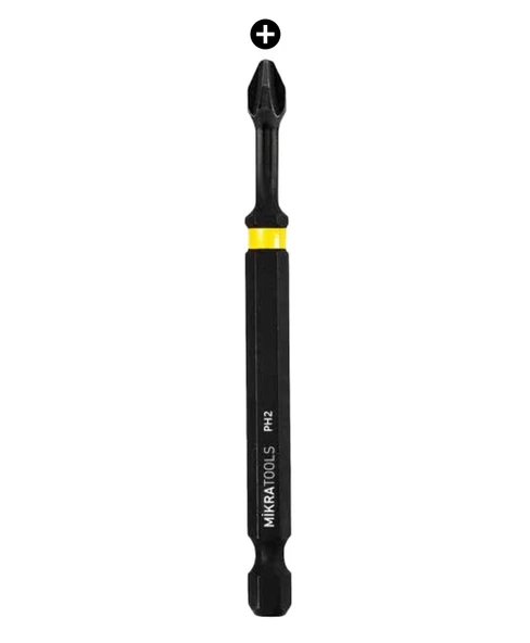 Mikratools Torsion Bits Uç-Ucu Yıldız Ph2x100mm ürün görseli 1