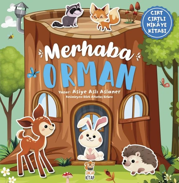 Merhaba Orman - Cırt Cırtlı Hikaye Kitabı ürün görseli 1