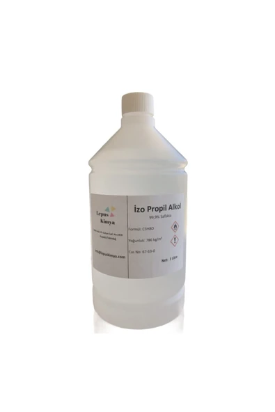 lepus kimya Ipa Izopropil Alkol C3h70h 1 Litre ürün görseli 1