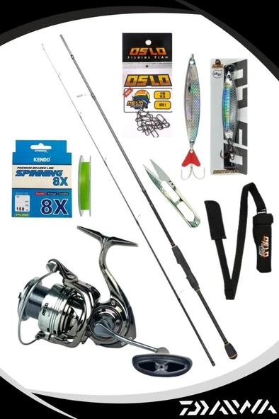 Daiwa RX Lure BF 270cm 10-35gr Oslo Next 4000 8 Örgü Spin Olta Seti ürün görseli 1