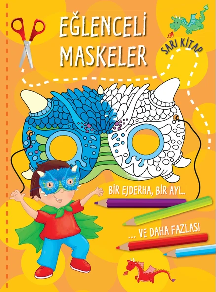 Eğlenceli Maskeler (Sarı Kitap) ürün görseli 1
