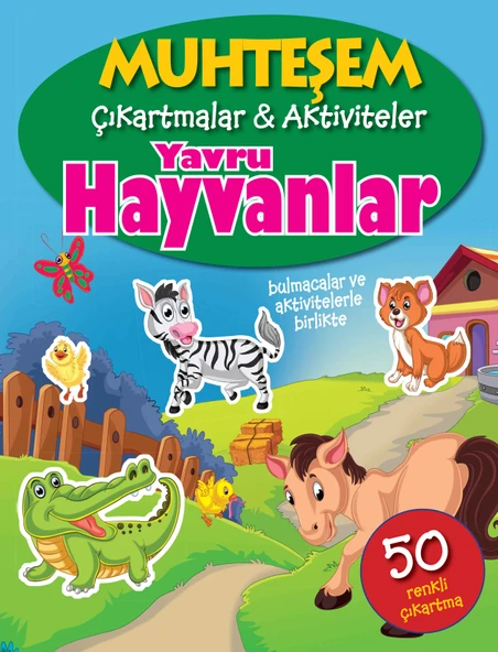 Muhteşem Çıkartmalar ve Aktiviteler - Yavru Hayvanlar ürün görseli 1