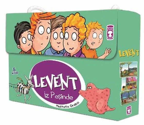Levent İz Peşinde - 01 Set (5 Kitap Takım) ürün görseli 1