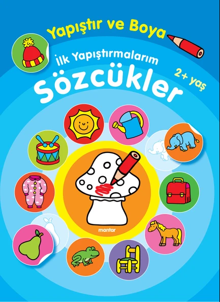 Yapıştır ve Boya İlk Yapıştırmalarım - Sözcükler ürün görseli 1