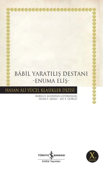 Babil Yaratılış Destanı - Hasan Ali Yücel Klasikleri ürün görseli 1
