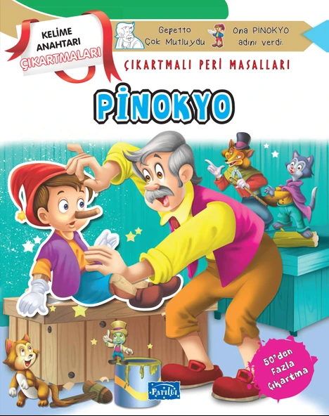 Pinokyo - Çıkartmalı Peri Masalları ürün görseli 1