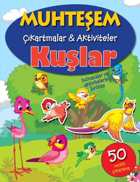 Muhteşem Çıkartmalar ve Aktiviteler - Kuşlar ürün görseli 1