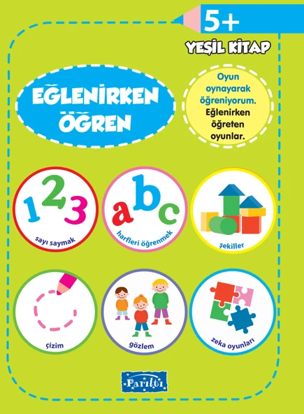 Eğlenirken Öğren Yeşil Kitap 5+ ürün görseli 1