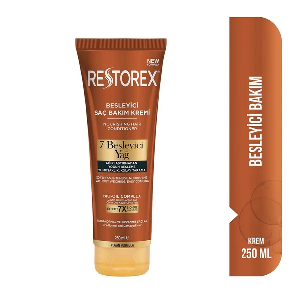 Restorex 7 Besleyici Yağ Saç Bakım Kremi 250 ml ürün görseli 1