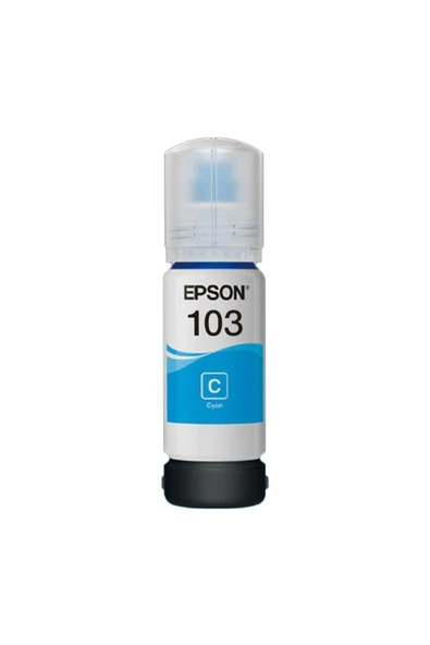 EPSON   Mürekkep Orj. T103 Cyan 65ml ürün görseli 1