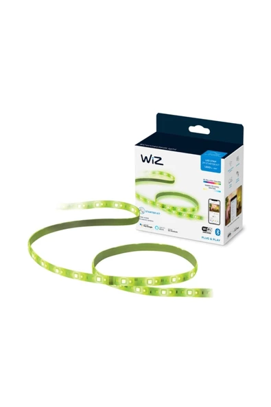 Wiz Wi-fi Ble Renkli Ambiyans Akıllı Led Şerit 2 Metre Başlangıç Seti 8718699788162 ürün görseli 1
