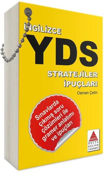 Delta Kültür İngilizce YDS Stratejiler İpuçları ürün görseli 1