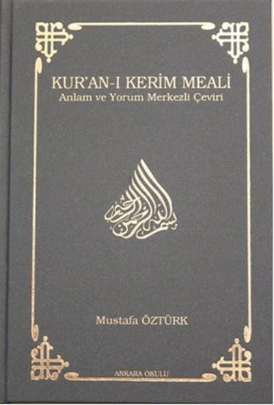 Kur'an-ı Kerim Meali Anlam ve Yorum Merkezli Çeviri (Orta Boy) ürün görseli 1