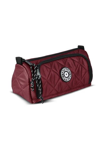 Jacbag Prime XL Soft-Çift Bölmeli  Kapitone Kalemkutu ürün görseli 1