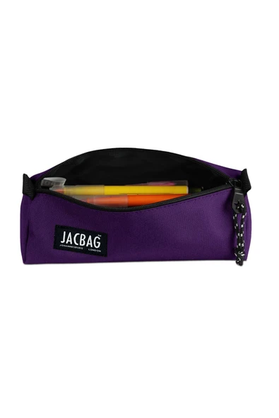 JACBAG Prıme Pencıl Case-üçgen Tip Kalemkutu MOR - Resim 2