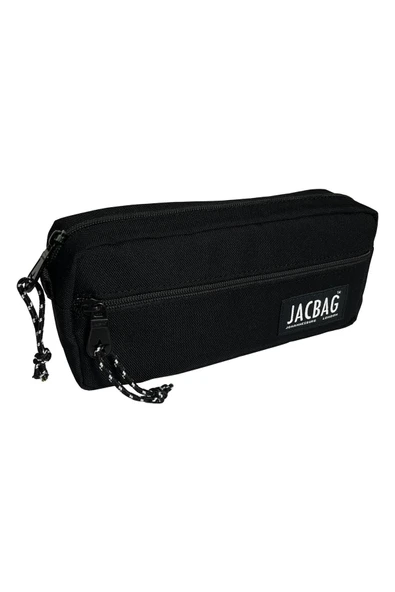 JACBAG Dual Zıp-iki Fermuarlı Kalemkutu - Resim 2