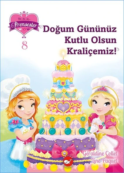 Bir İki Üç Prensesler 8 - Doğum Gününüz Kutlu Olsun ürün görseli 1
