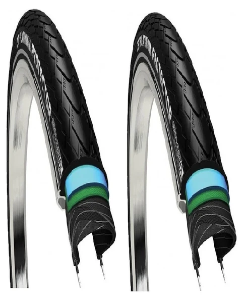CST 28 Jant 700x35C (28x1.5/8x1.3/8) 3mm ZIRHLI Platinum Protector Bisiklet Dış Lastiği X 2 Adet ürün görseli 1