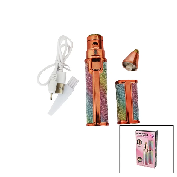 2IN1 BAŞLI - SİMLİ - RUJ MODEL - USB ŞARJLI YANAK - BURUN TÜY ALMA MAKİNESİ-Findit ürün görseli 1