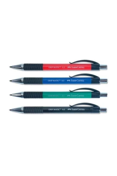 Faber-Castell Grip Matic 1318 Versatil Kalem 0.5 Mm Kırmızı / ürün görseli 1
