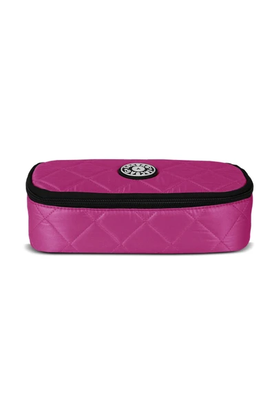 jacbag Oval XL Soft-Oval Tip Büyük Boy Kapitone Kalem Kutusu ürün görseli 1