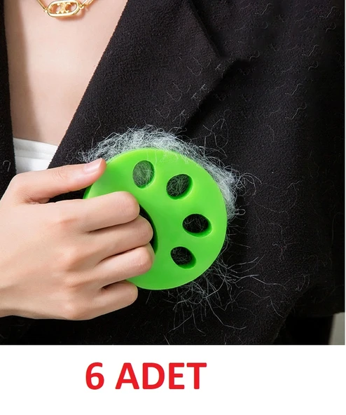 Çamaşır Makinesi Ve Evcil Hayvanlar İçin Tüy Toplayıcı Yıkanabilir Aparat 6 Adet-Findit ürün görseli 1