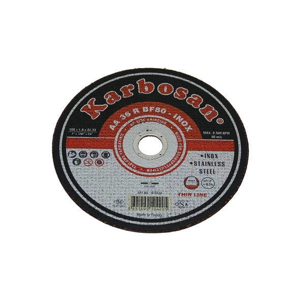 İNOX METAL KESİCİ DİSK 180MMX1.9X22-Findit ürün görseli 1