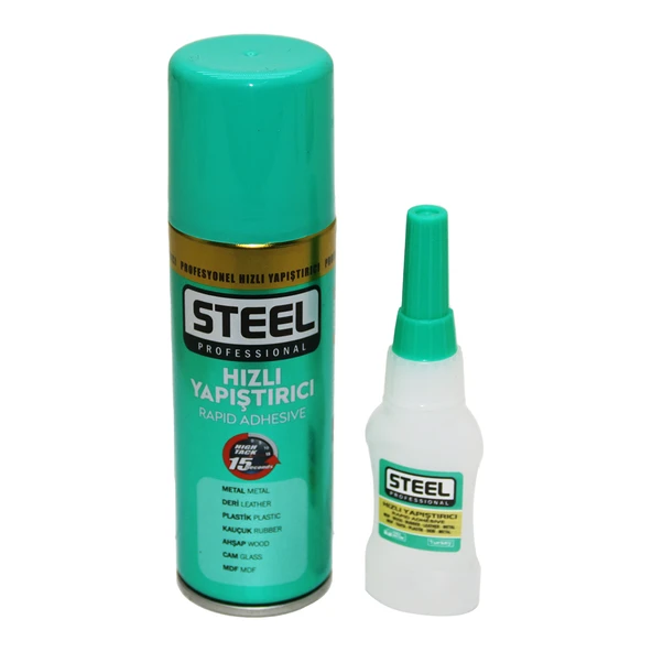 STEEL CK-6361 100ML+8GR HIZLI YAPIŞTIRICI-Findit ürün görseli 1