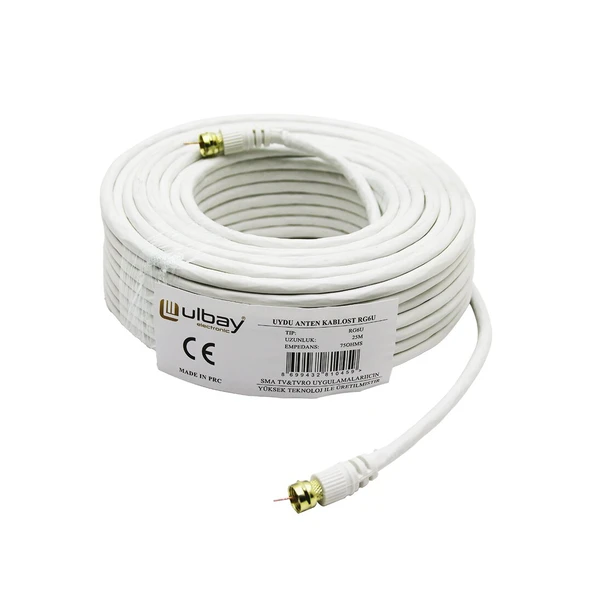 25 METRE RG6U UYDU ANTEN KABLOSU-Findit ürün görseli 1