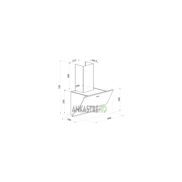 Silverline CS5343B01 - 3490 Oslo Siyah Ankastre Set - Resim 3