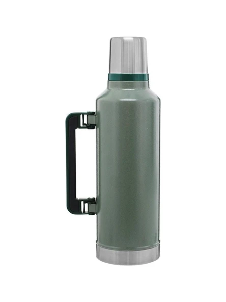 Stanley Klasik Vakumlu 2.3 lt Çelik Termos Yeşil - Resim 3