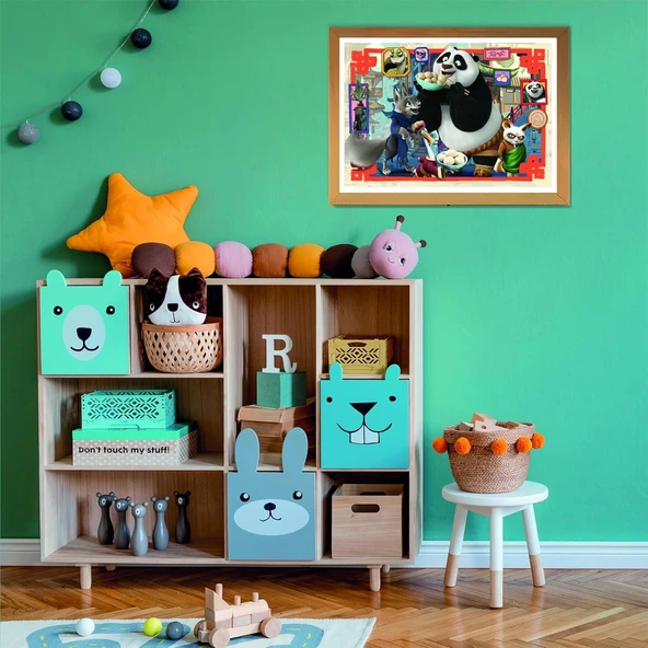 Clementoni 24 Maxi Parça Puzzle Kung Fu Panda - Resim 3