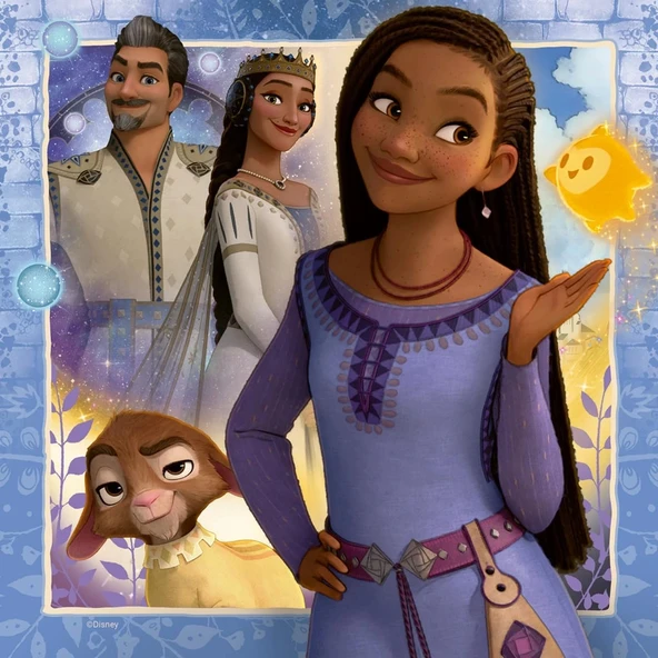 Ravensburger 3x49 Parça Puzzle WD Wish - Resim 4