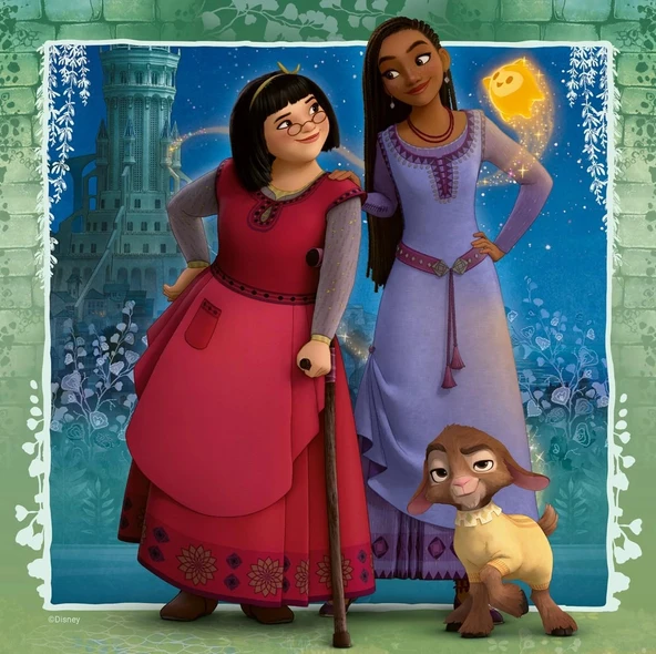 Ravensburger 3x49 Parça Puzzle WD Wish - Resim 3