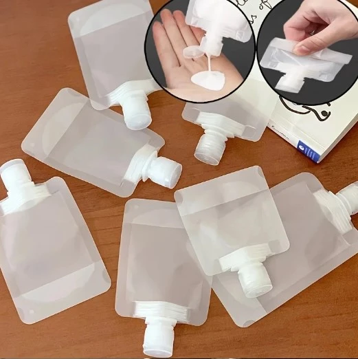 3 Adet 100ml Krem Şampuan Kabı Tekrar Kullanılabilir Set (2818) ürün görseli 1