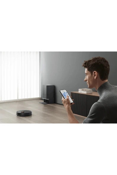 Xiaomi Robot Vacuum X20 Max Akıllı Robot Süpürge ve Mop  Siyah ürün görseli 1