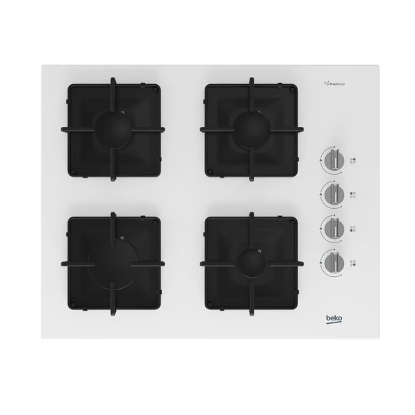 Beko BOCD K 6510 EB Beyaz Cam Ankastre Ocak ürün görseli 1